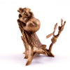 Bronze statuette  Little Bear on the Stump