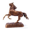 Bronze sculpture Rearing Horse