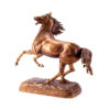 Bronze sculpture Rearing Horse