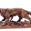 Bronze sculpture Setter Dog by Pierre Jules Mene (copy)