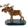 Bronze statuette Moose