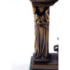 Bronze clock Caryatids