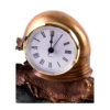 Bronze clock Snail