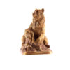 Bronze sculpture Bear on the stump