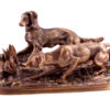 Bronze Sculpture of Dogs Hunting by Pierre-Jules Mene (copy)