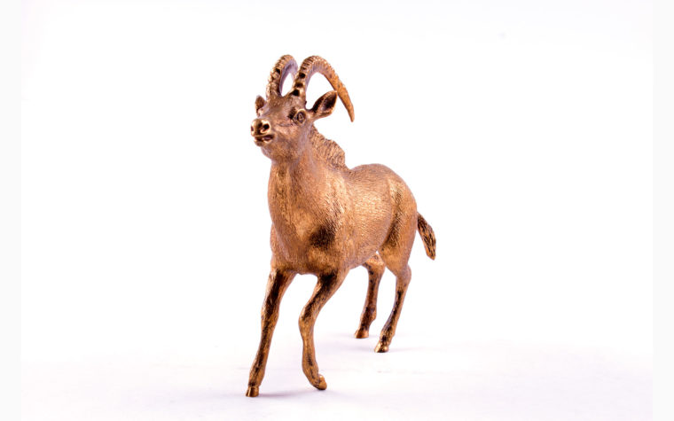 Bronze statuette Sable antelope