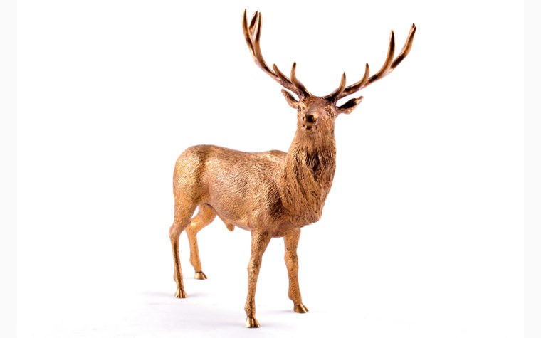 Bronze sculpture Deer