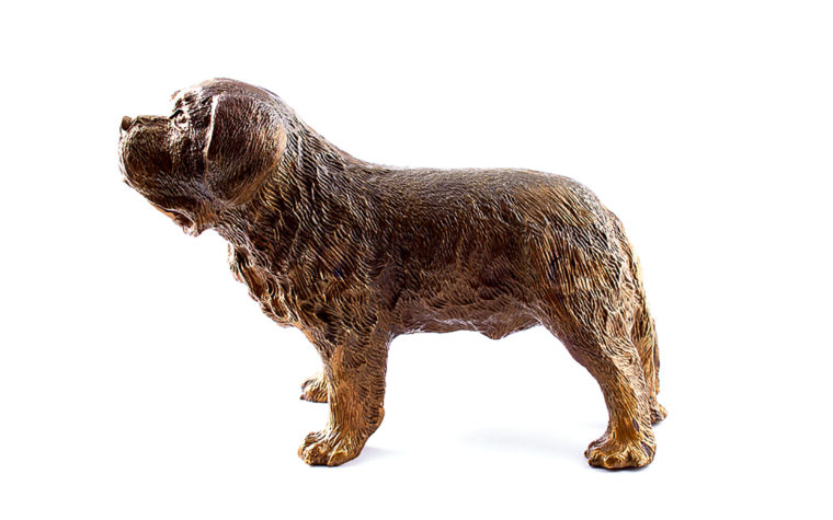 Statuetka Novofundlandský pes