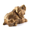 Bronze casket Dog